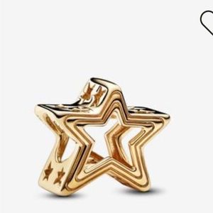 ISO gold pandora star charm